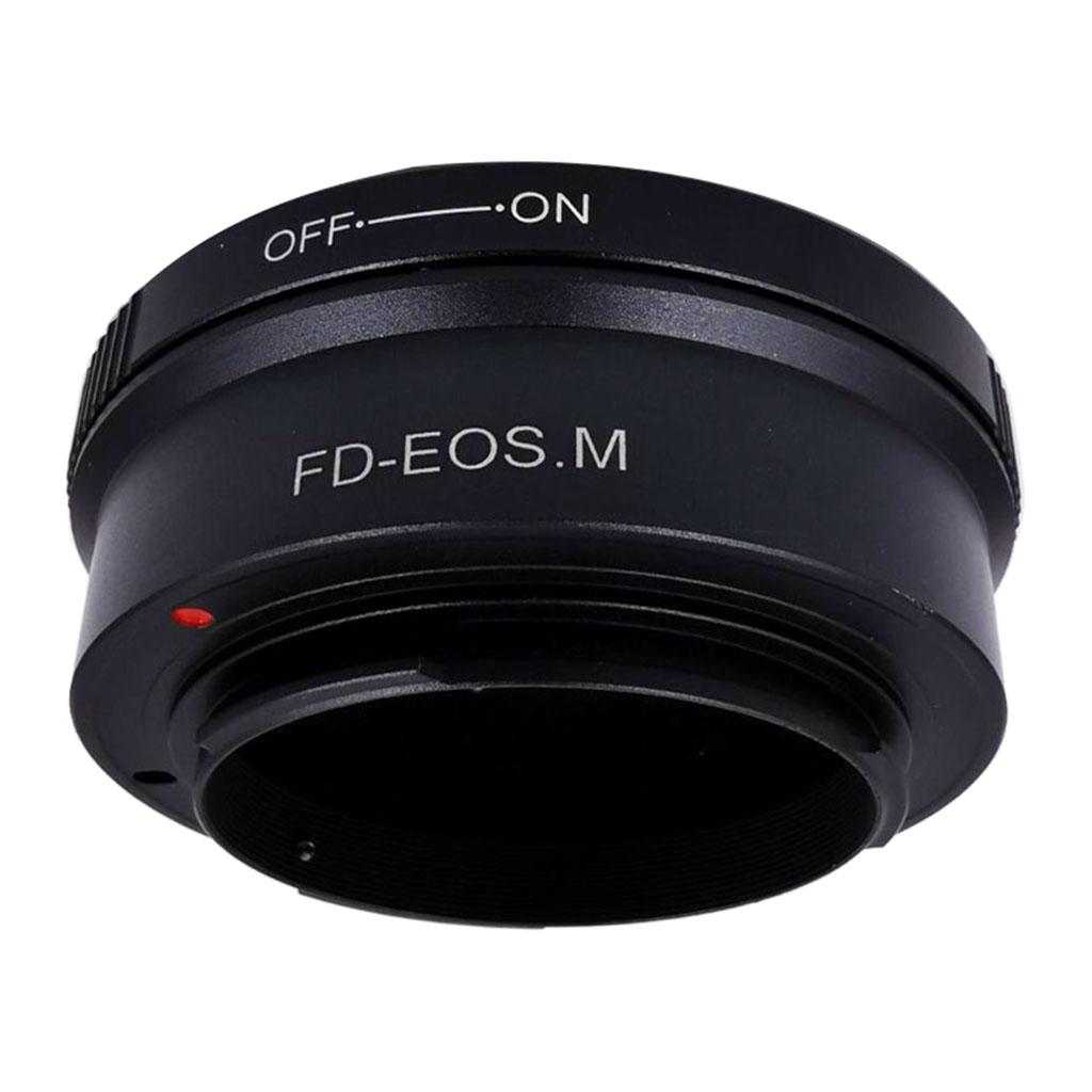 For FD Lens to for Canon EOS M EF-M Mirrorless Camera Adapter, fits for Canon M1, M2, M3 M10 Mirrorless Camera