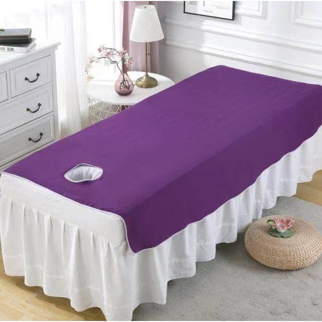 Ga Trải Giường Mát Xa Mềm Mại Chống Nhăn Màu Trơn Cho Salon