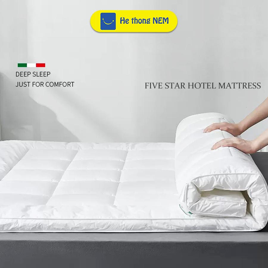 Tấm Nệm Đệm Topper Làm Mềm Nệm Đệm SERENA Cao Cấp Xuất Nhật - Chuẩn Khách Sạn 5 Sao