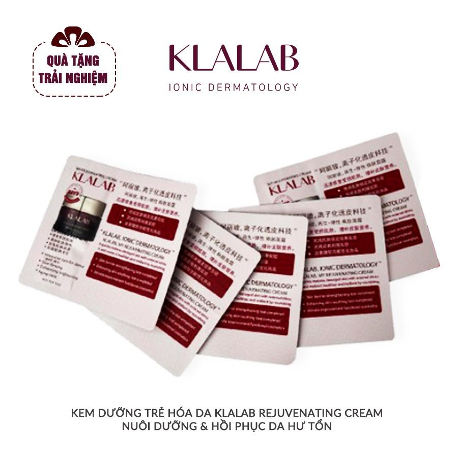 5 Tuýp Kem dưỡng trẻ hóa da KLALAB Rejuvenating Cream nuôi dưỡng &amp; hồi phục da hư tổn