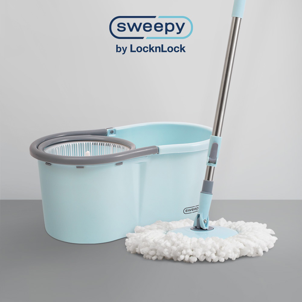 Bộ đầu thay cây lau nhà Sweepy ETM970RF - Màu trắng