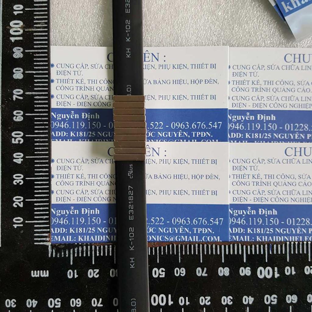 NAM CHÂM 15x6x3mm HÚT ỐC, VÍT SIÊU MẠNH 1 VIÊN + DÂY CO, NHIỆT kde3590