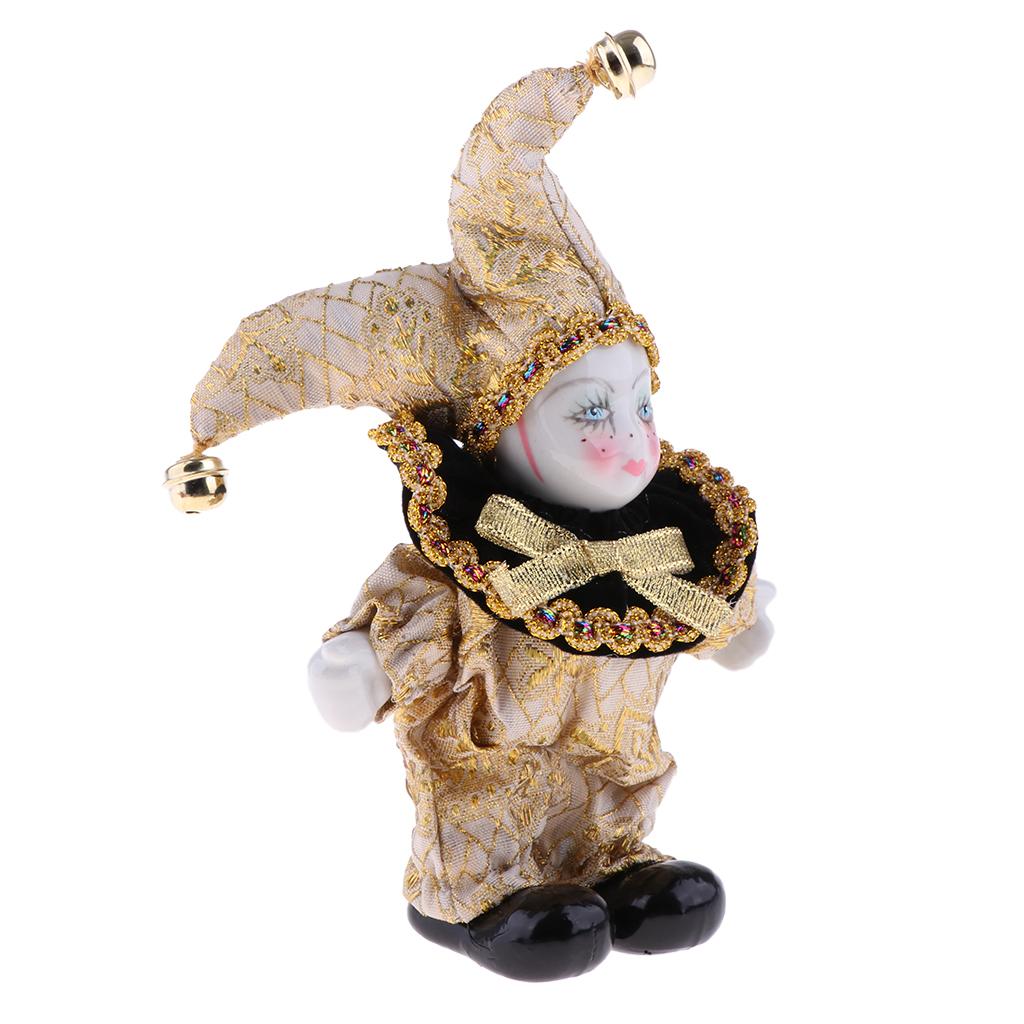 16cm Cute Triangel Doll Italian Porcelain Dolls Love Story Valentine Gifts Home