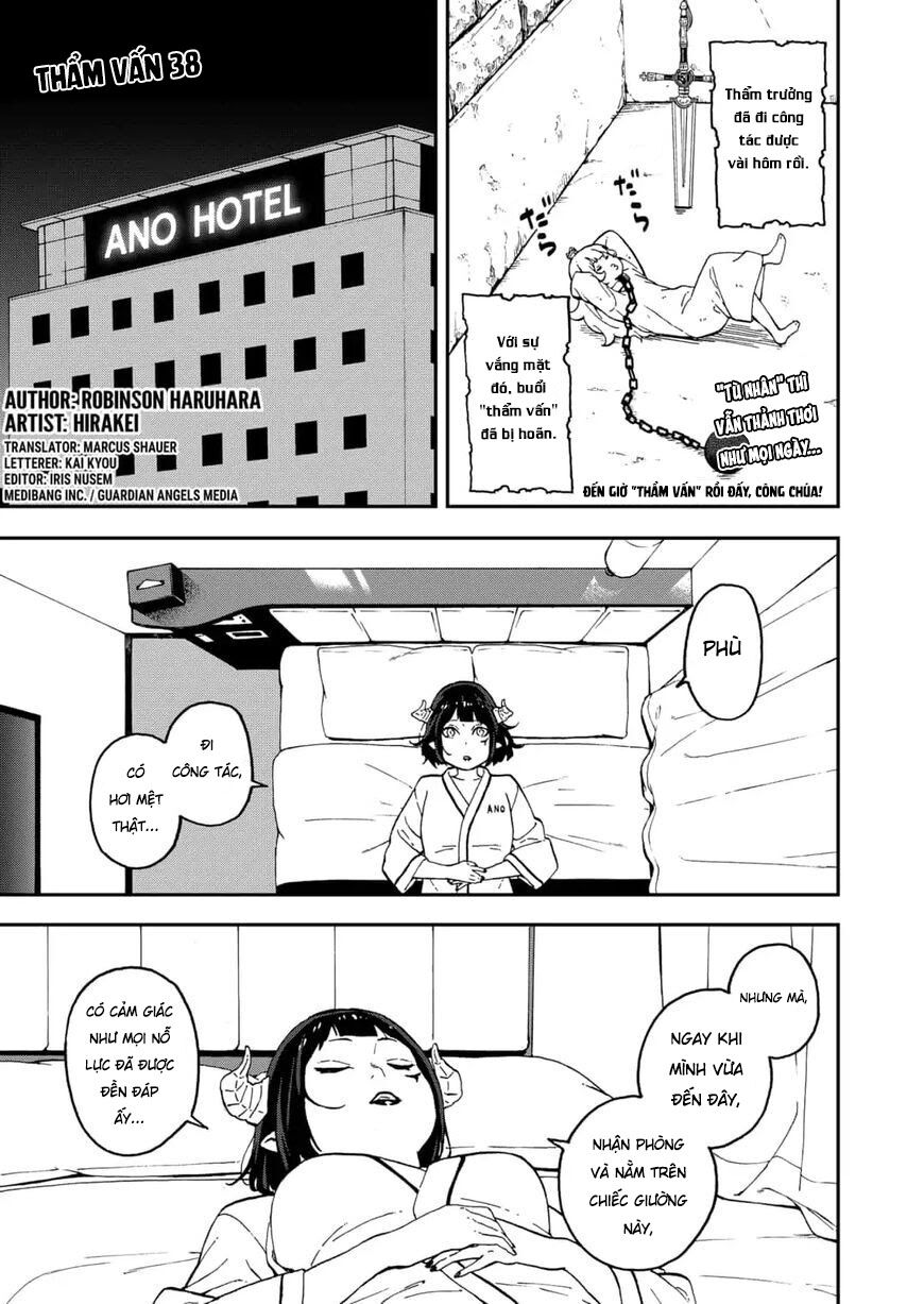 đến giờ "thẩm vấn" rồi, thưa công chúa! chapter 38 1