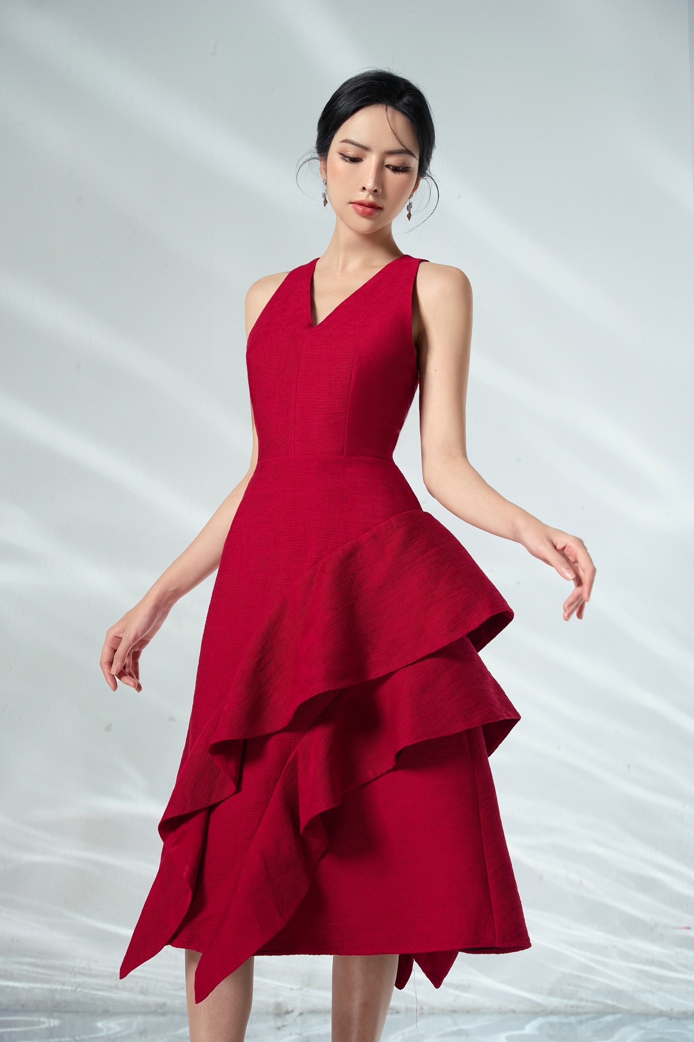 OLV - Đầm Adela Ruffle Detail Dress