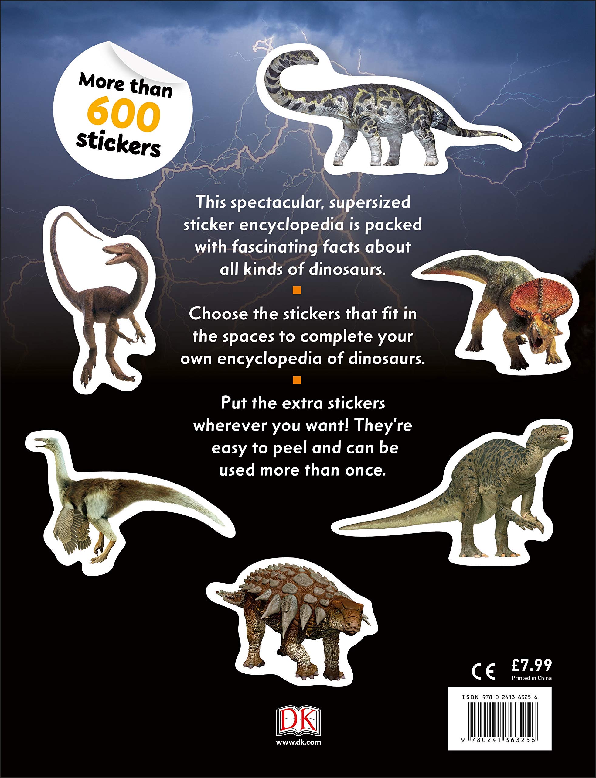 Sticker Encyclopedia Dinosaurs