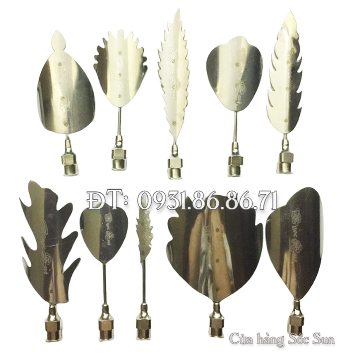 Bộ 10 dụng cụ làm thạch rau câu 3D - Tặng kèm xi lanh – Mã số 1100