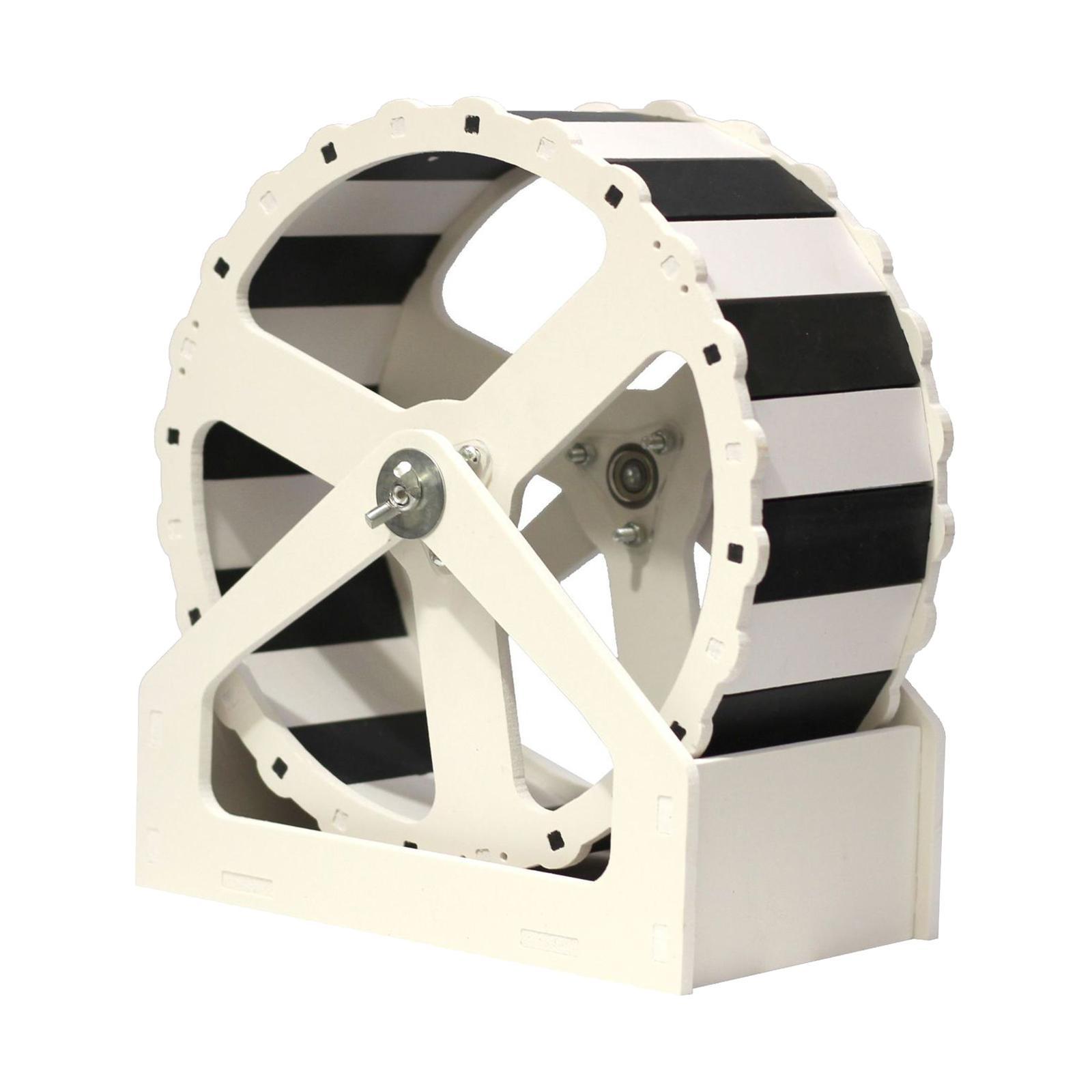 Hamster Running Wheel Durable Wooden Exercise Scroll for Hedgehog Pets Mouse