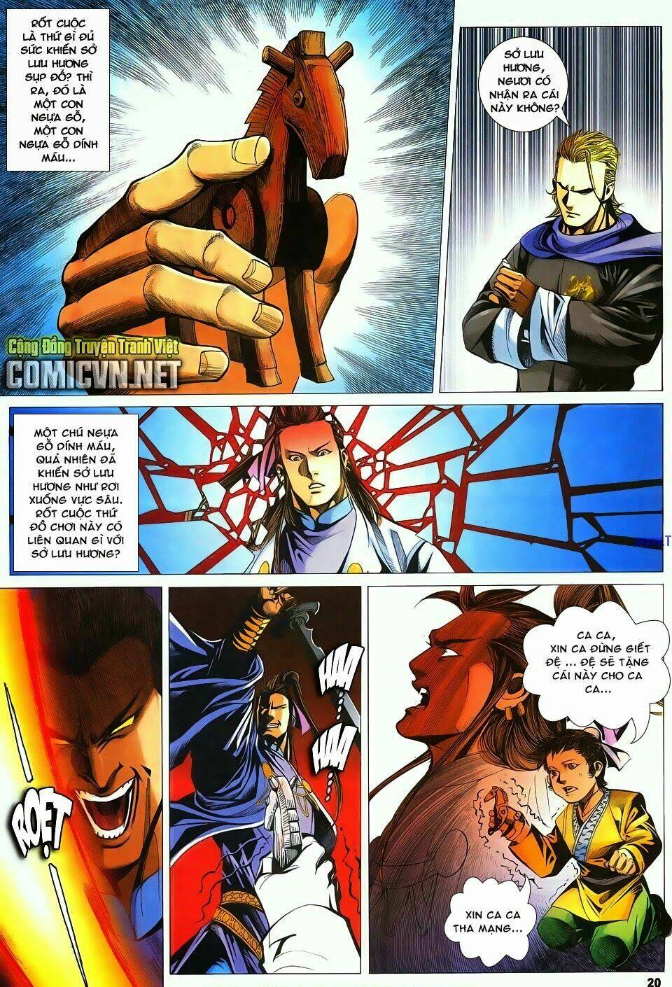 cổ long quần hiệp truyện chapter 82 20