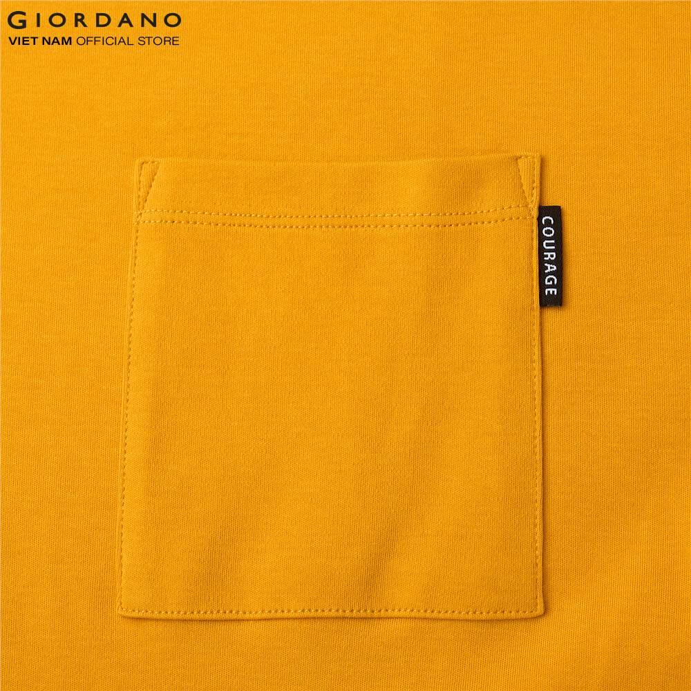 Áo Thun Ngắn Tay Nam Giordano Interlock Pocket Tee 01021211