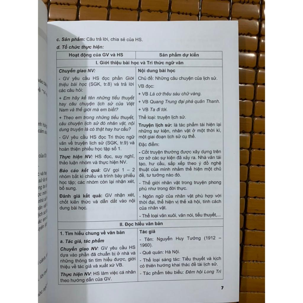 Sách - Kế hoạch bài dạy ngữ văn 8 - tập 1 (kết nối tri thức)