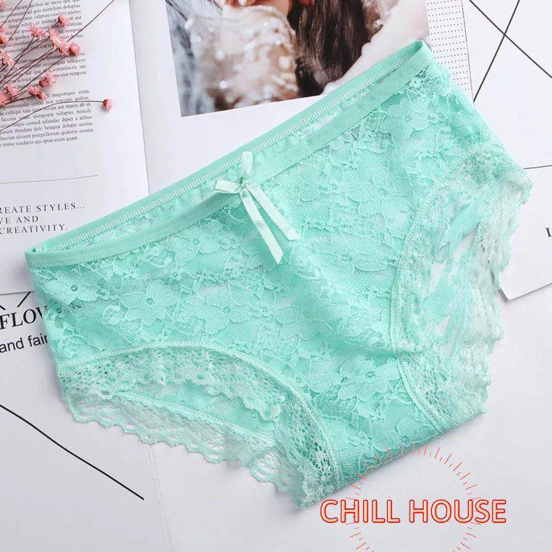 QUẦN LÓT REN HOA ĐÍNH NƠ QUYẾN RŨ CAO CẤP - CHILLHOUSE