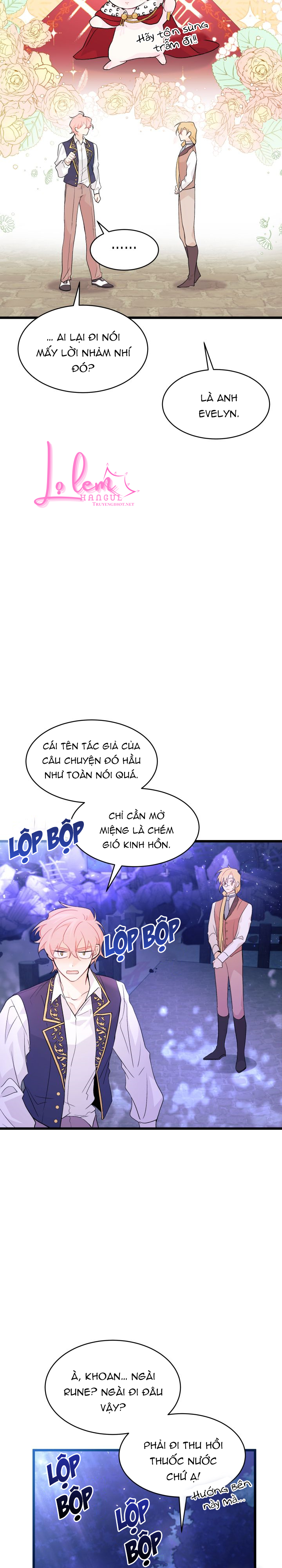 mối liên kết giữa báo đen và bé thỏ chapter 38.2 8