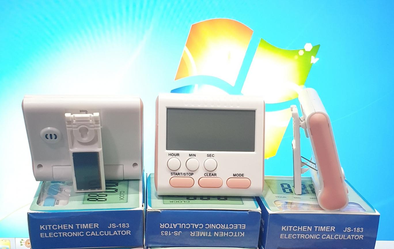 Đồng Hồ Hẹn Giờ, Đếm Ngược 183D - Màn Hình LCD Lớn