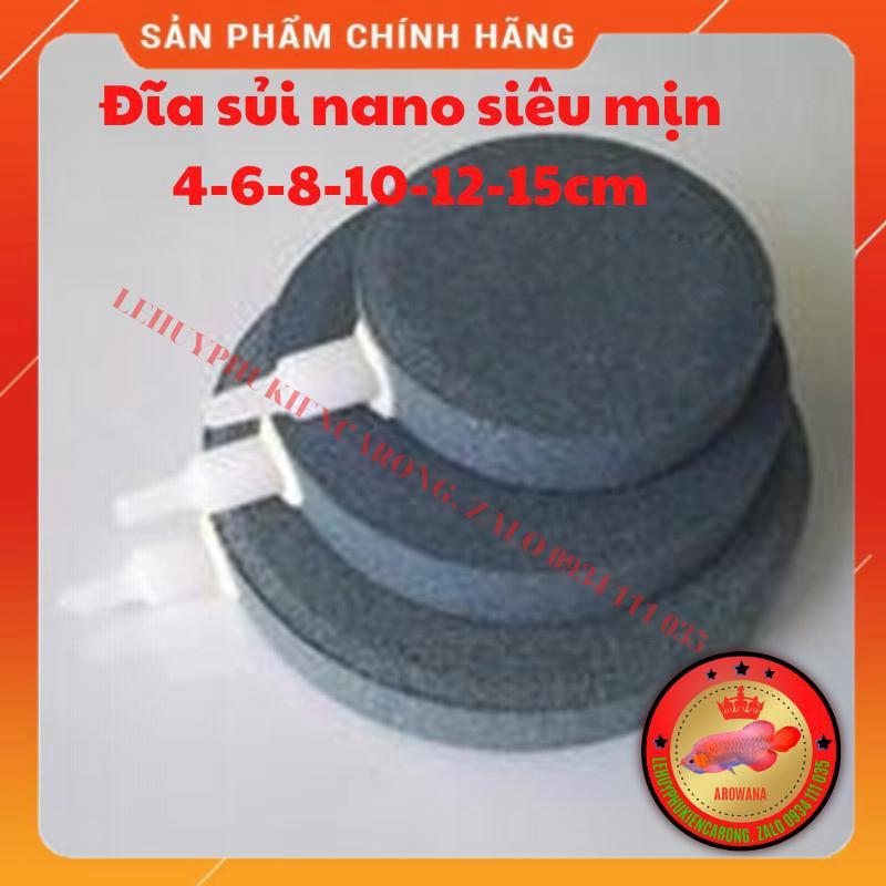 Bánh Sủi Oxy - Đĩa Sủi Xám - Sủi Oxy Dạng Dẹp Cho Bể Cá Cảnh | Phụ Kiện Hồ Cá