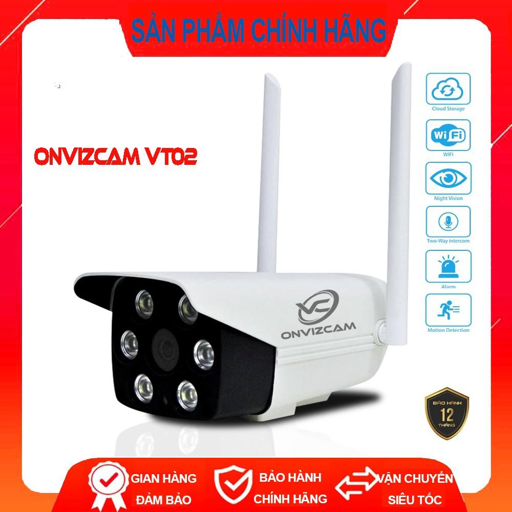 Camera 6 LED ngoài trời ONVIZCAM VT02 chống nước thần thánh nâng cấp của camera yoosee