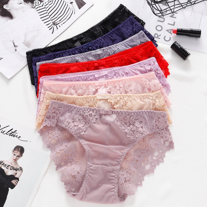 Combo 5 Chiếc Quần Lót Ren Nữ - Hàng Cao Cấp Mã N16