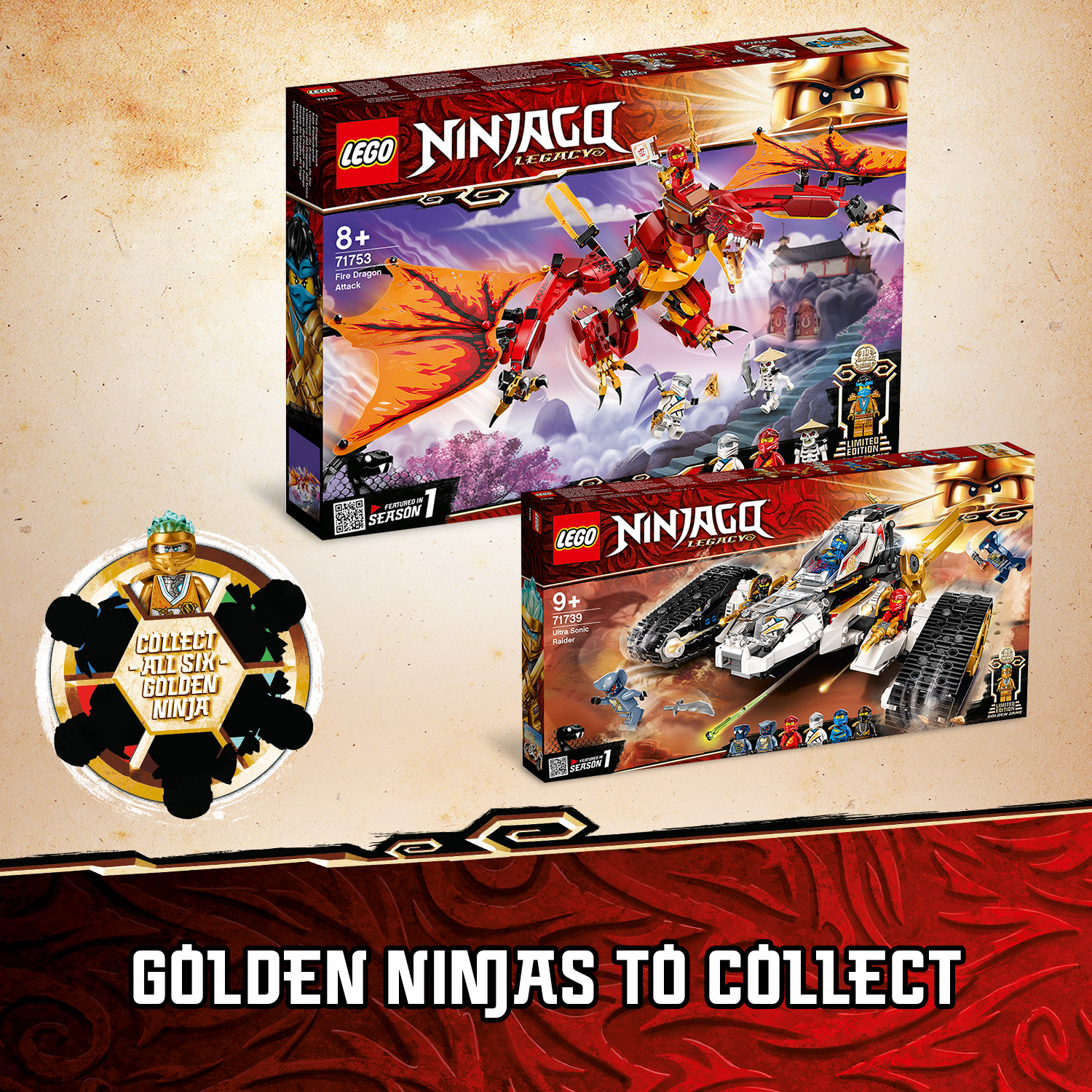 LEGO Ninjago 71739 Xe đua địa hình sóng âm