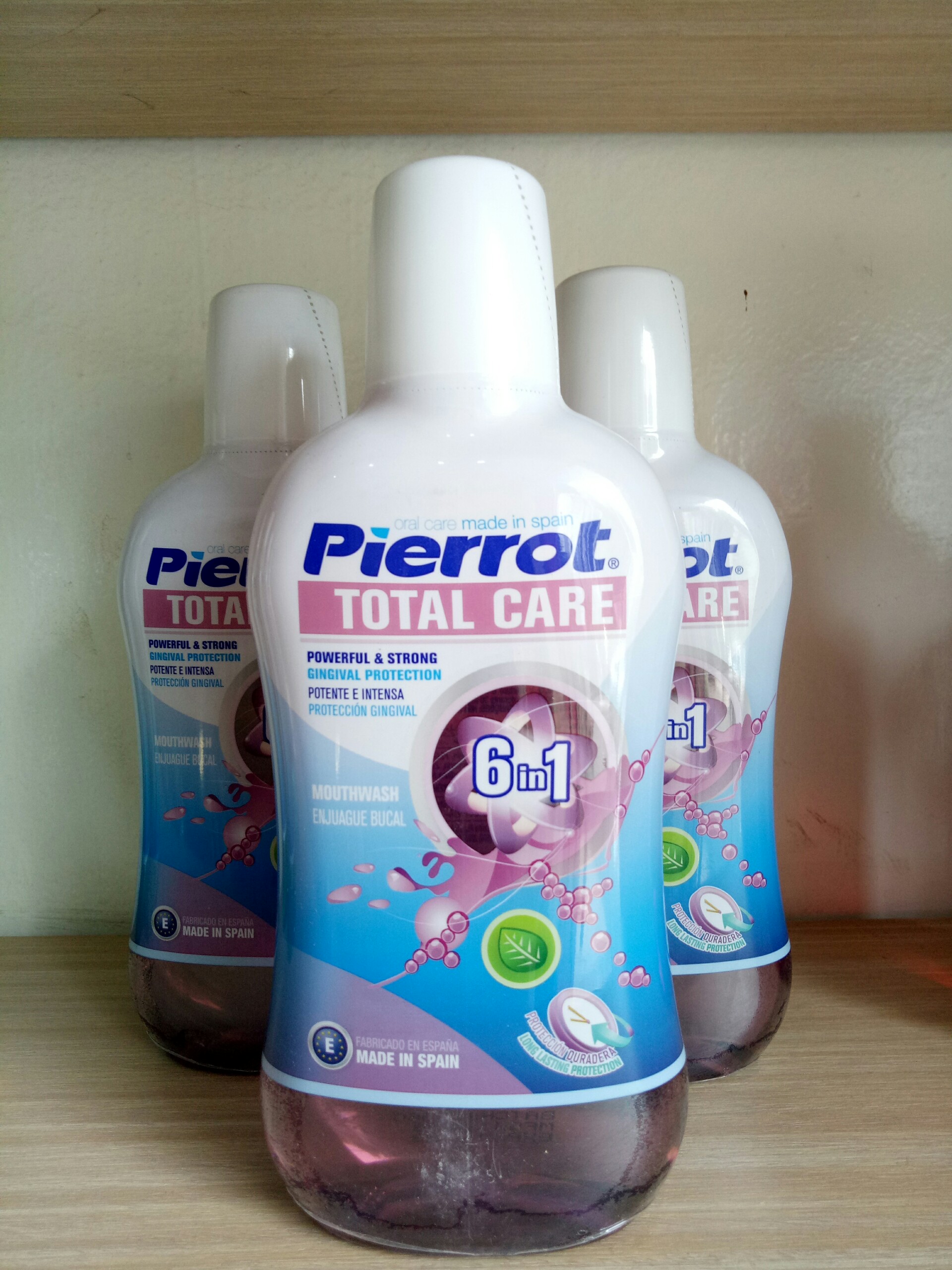 [Mua 2 tặng 1] Nước súc miệng chăm sóc răng toàn diện Pierrot 500ML