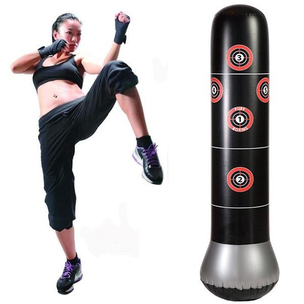 Bao trụ đấm bốc tự cân bằng – PURE BOXING - 160cm – Đường kính 48cm