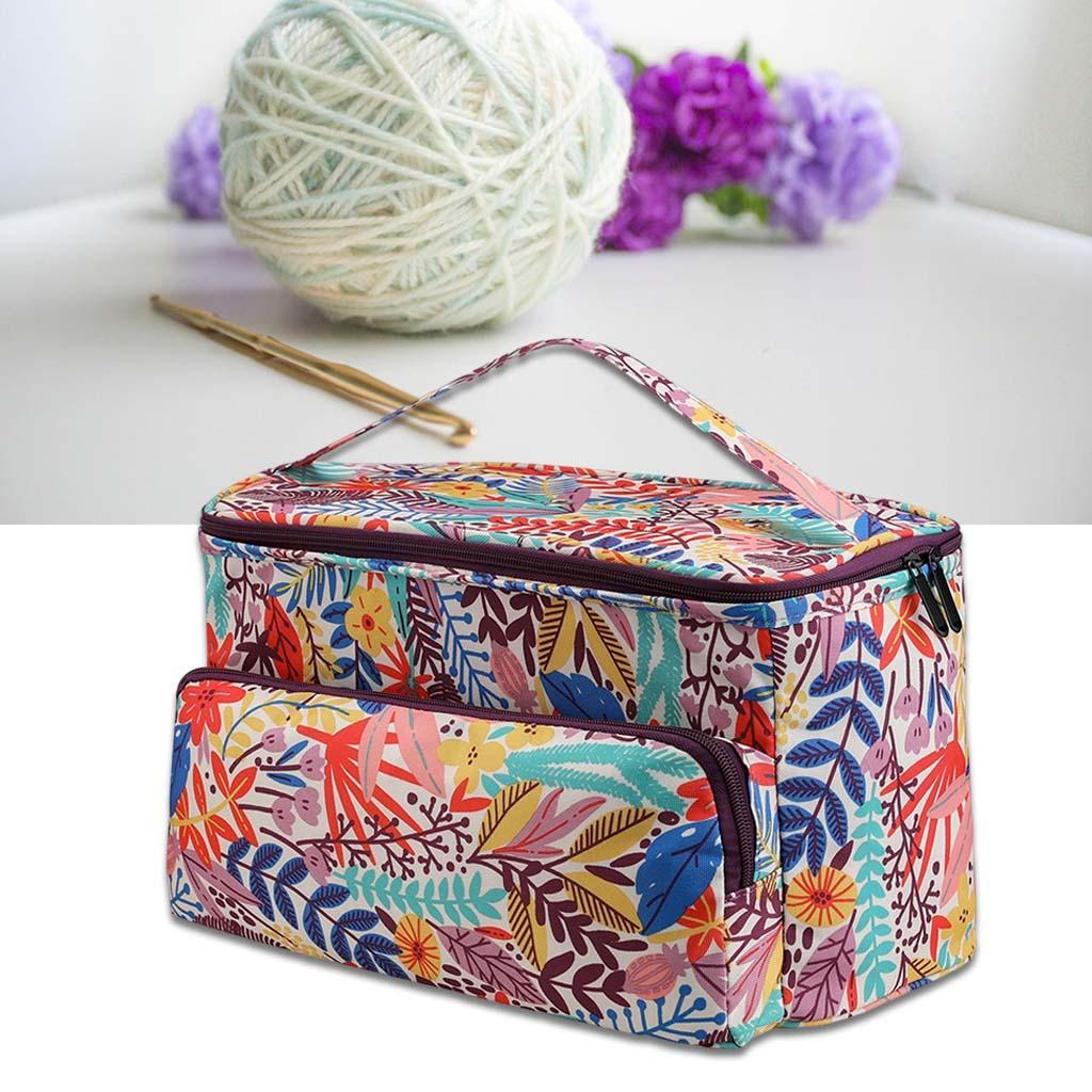 Knitting Bag Organizer Crochet  Storage for DIY  Crafts