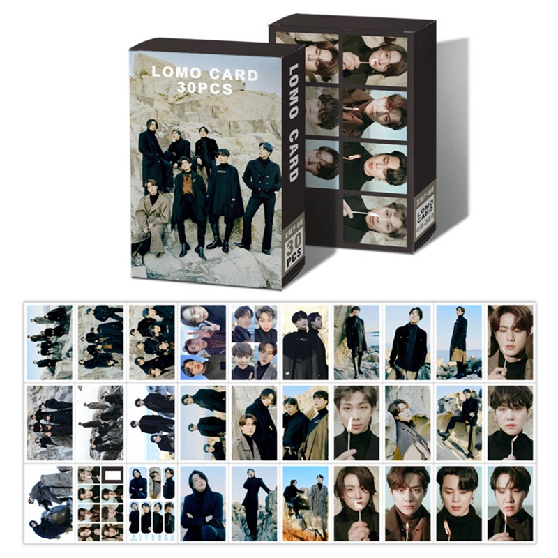 Hộp lomo card BTS Bangtan