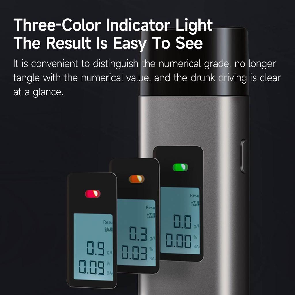 Máy Dò Nồng Độ Cồn Không Tiếp Xúc Độ Nhạy Cao Xiaomi Youpin Hydsto T1