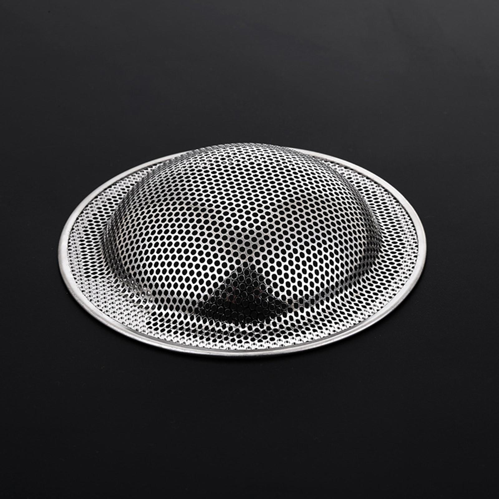 Kitchen Sink Strainer Stainless Steel Slop Basket Filter Shower Drain Hole Filter Sink Mesh Basket Filter for Balcony Drain Hole Bathroom RV