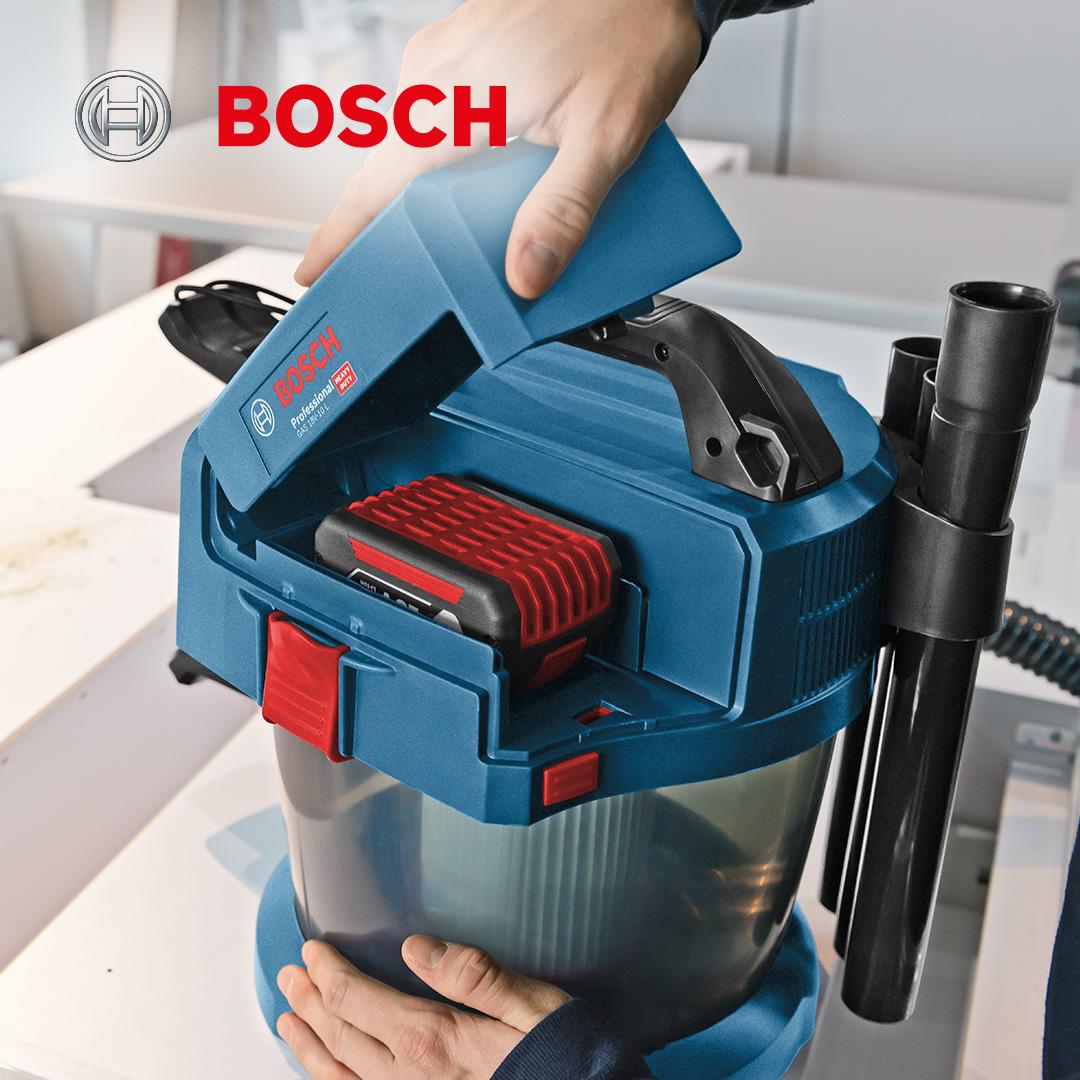 MÁY HÚT BỤI 90 MBAR 10L BOSCH GAS 18V-10 L (SOLO) - HÀNG CHÍNH HÃNG