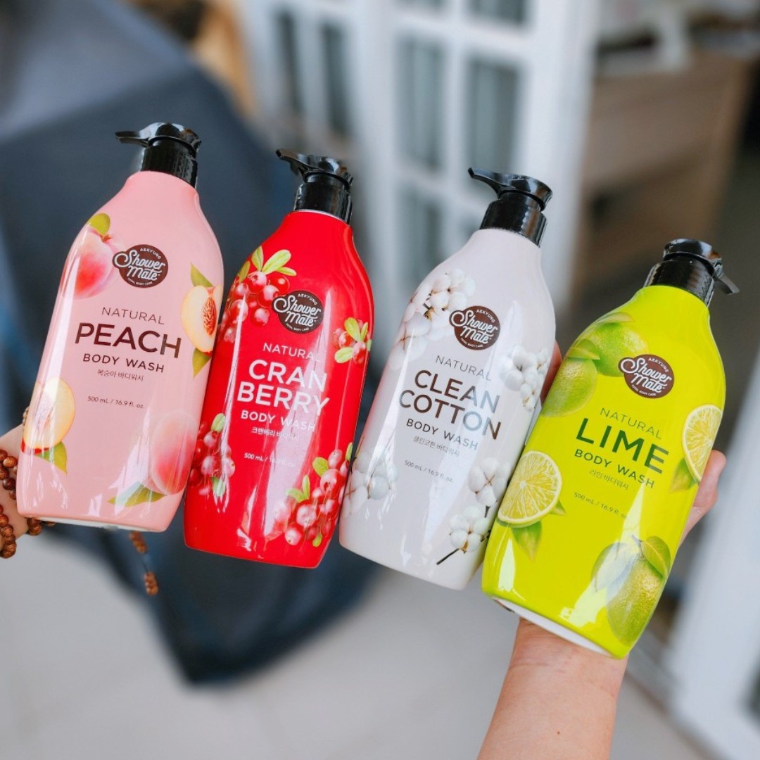 Sữa tắm dưỡng ẩm hương hoa dịu ngọt Shower Mate Body Wash Hàn Quốc 500ml