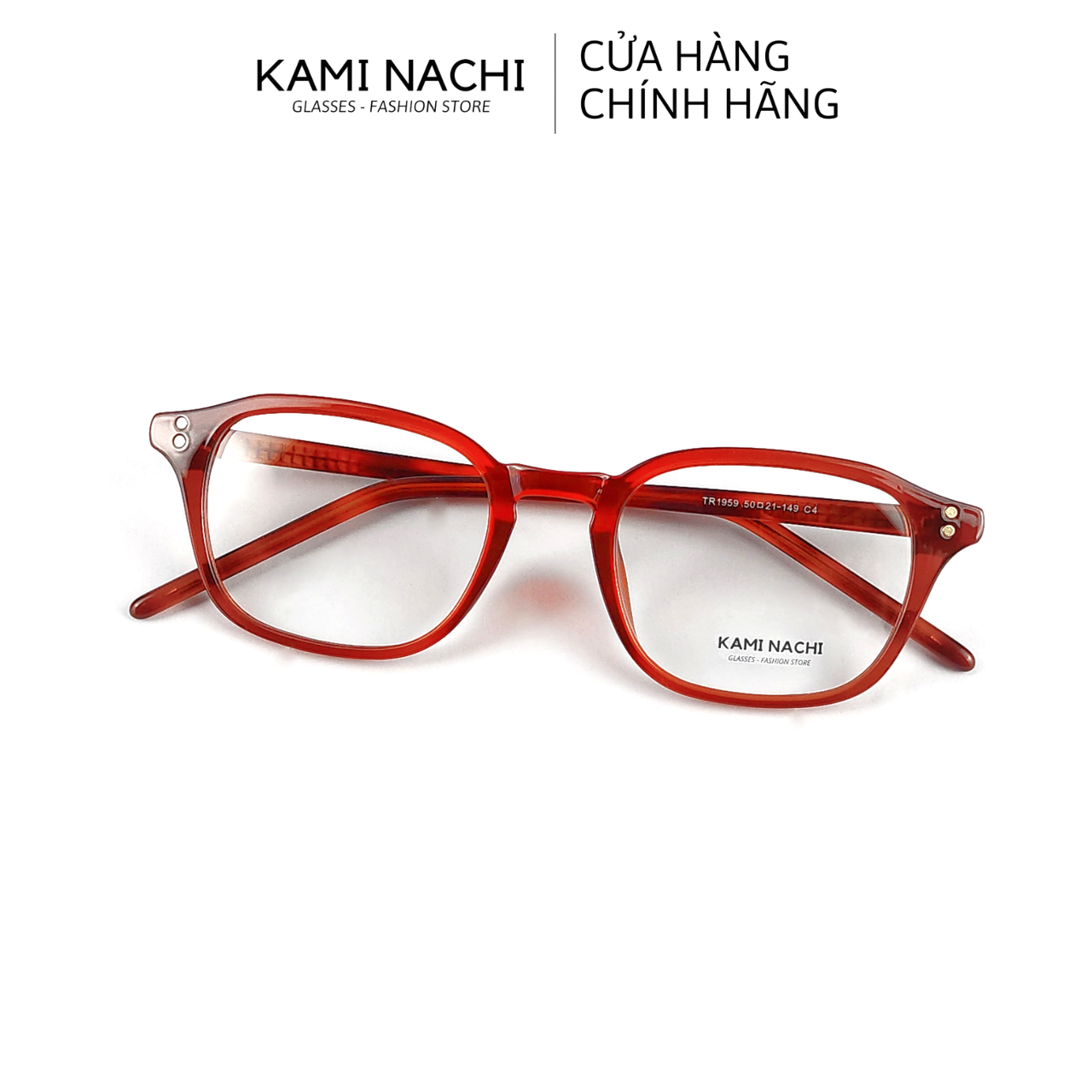 Gọng kính Xuân Hè mới KAMI NACHI Tr1959, chất liệu nhựa Acetat