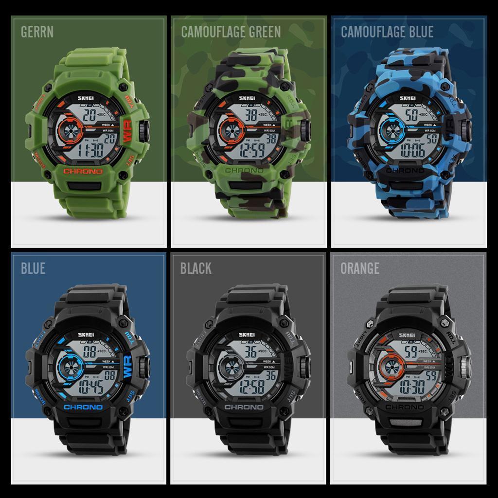 Multi Function Digital  Watch Waterproof Sport Watch
