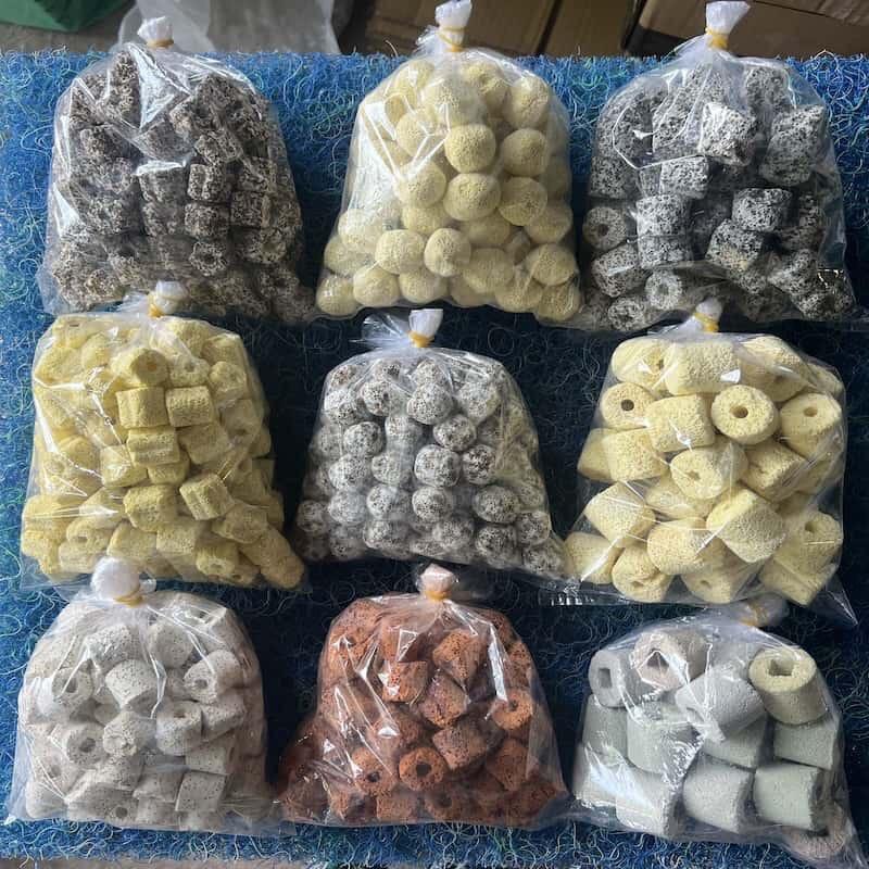 Sứ lọc hồ cá-vật liệu lọc hồ cá túi 500g