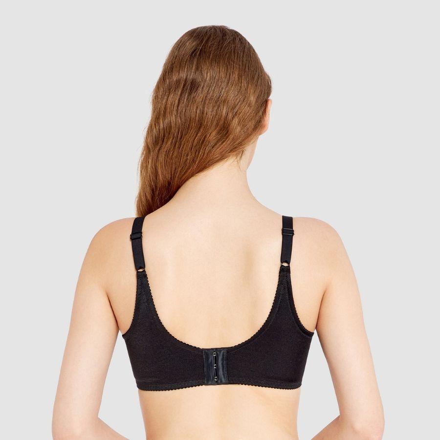 Áo lót Wacoal IHB6501 có gọng, không mút, nâng vừa, ren, dây liền