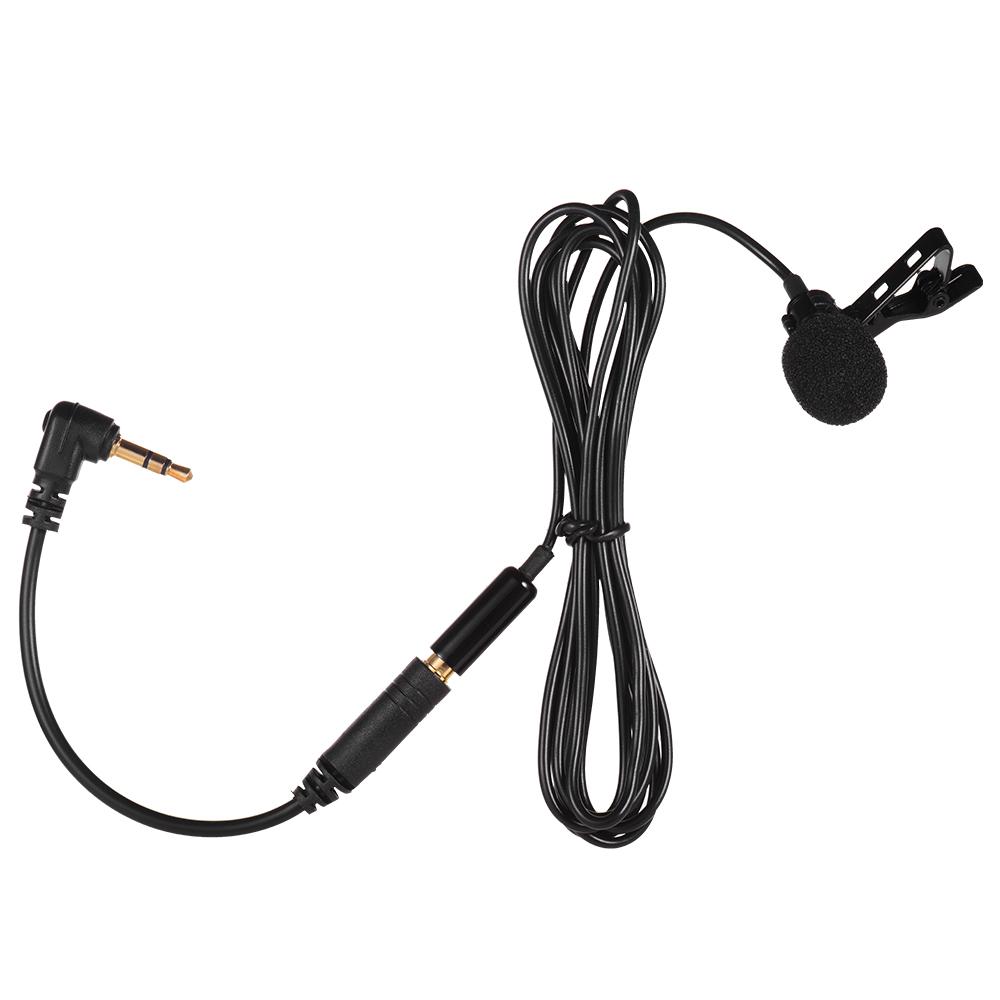 Micrô kẹp đa hướng cho iPhone X / 8P Điện thoại thông minh Máy tính bảng Máy tính xách tay Máy ảnh DSLR Âm thanh 3,5 mm