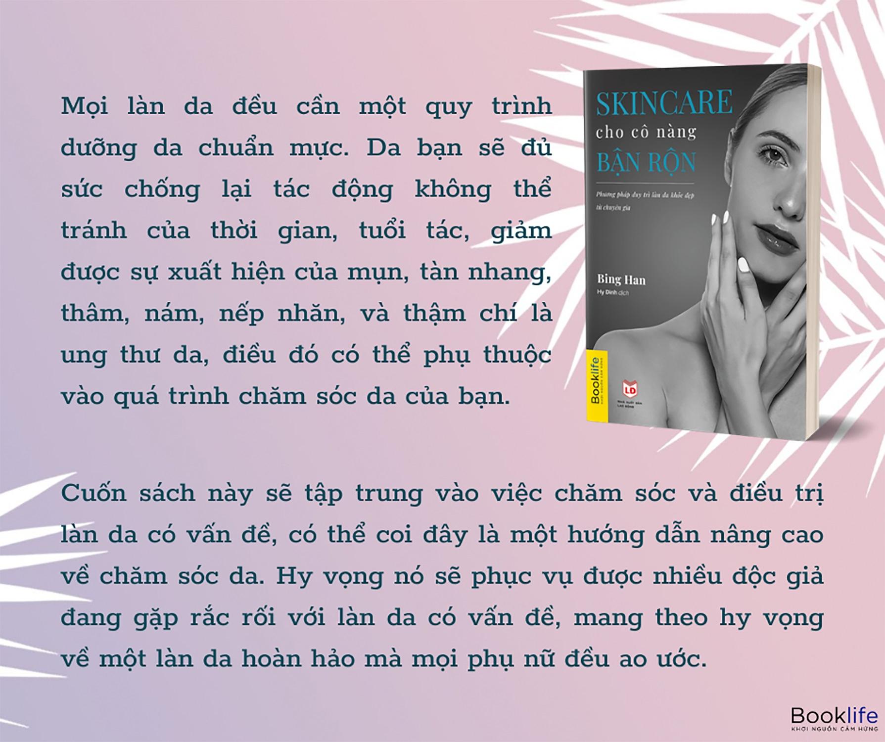 Skincare Cho Cô Nàng Bận Rộn
