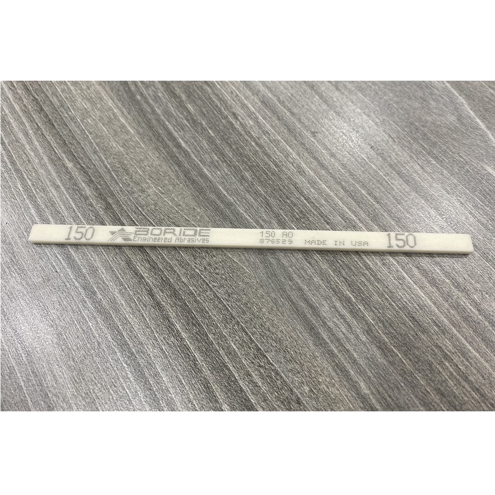 Combo 12pcs Đá đánh bóng Boride AO kích thước 1/8 X 1/4 X 6 grit 150