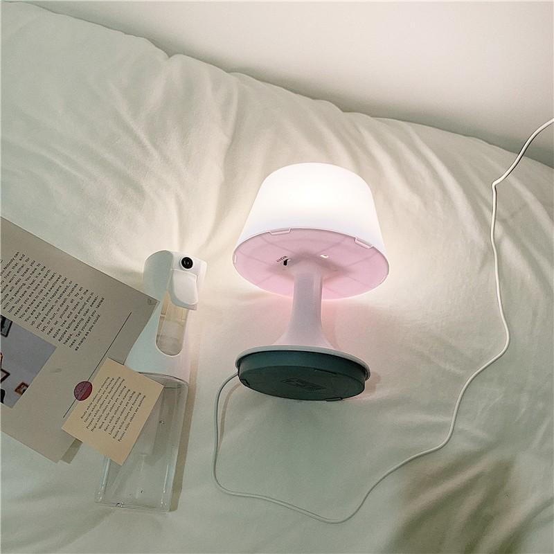 Đèn Bàn Đèn Ngủ Mini Nhỏ Gọn mini lamp hàn quốc với 2 màu ánh sáng