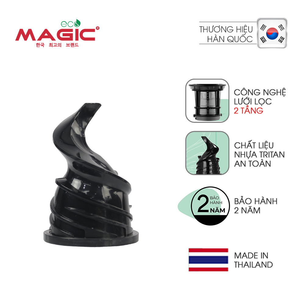 Máy ép tốc độ chậm thế hệ mới Magic Eco AC-131 - Hàng chính hãng