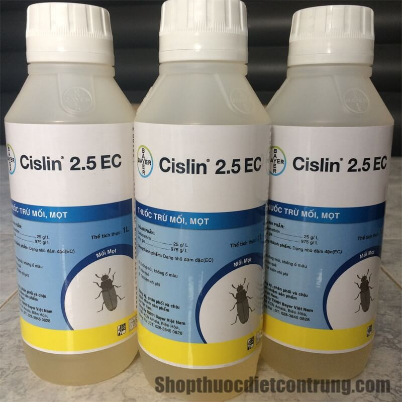 Thuốc Diệt Mối Mọt Cislin 2.5EC Bayer 1000ML | Dietcontrung.online24h