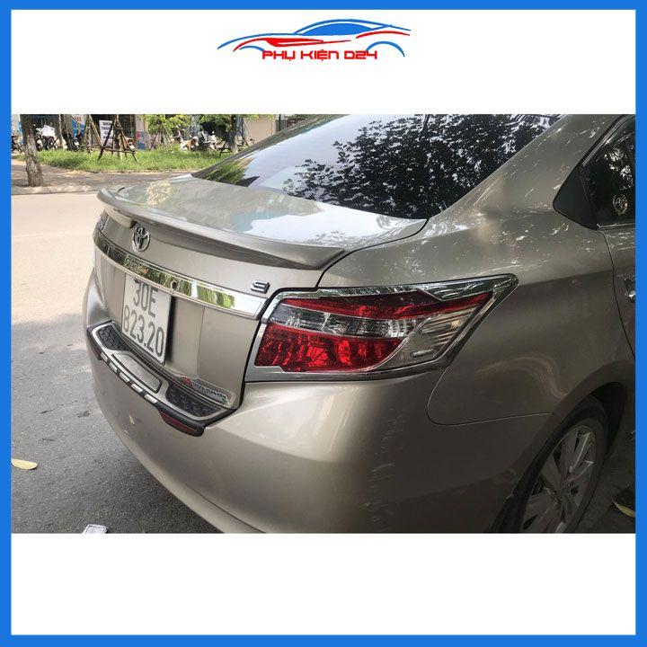 Đuôi gió sau xe liền cốp Vios 2014-20152016-2017-2018, 2019-2020 hàng mộc chưa sơn