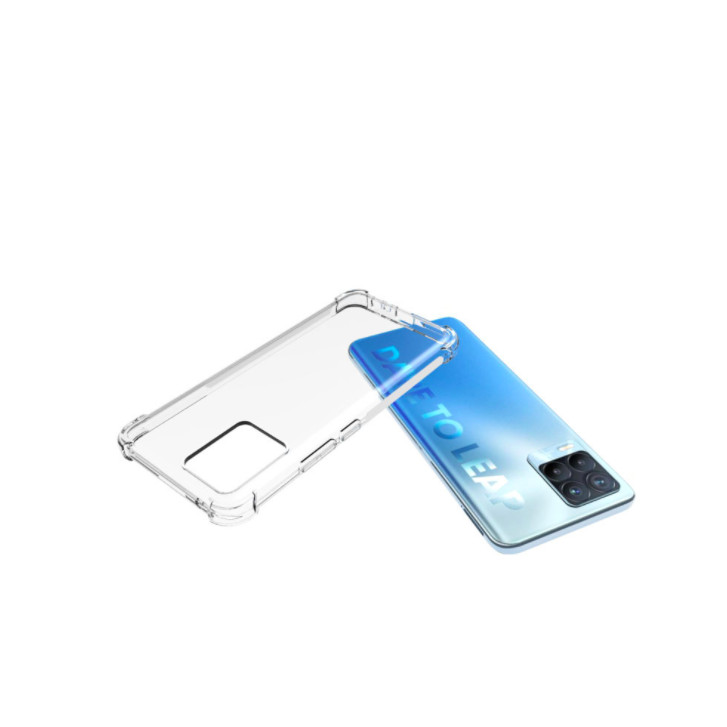 Ốp lưng dẻo trong chống sốc dành cho Realme 8, Realme 8 Pro - Hàng nhập khẩu