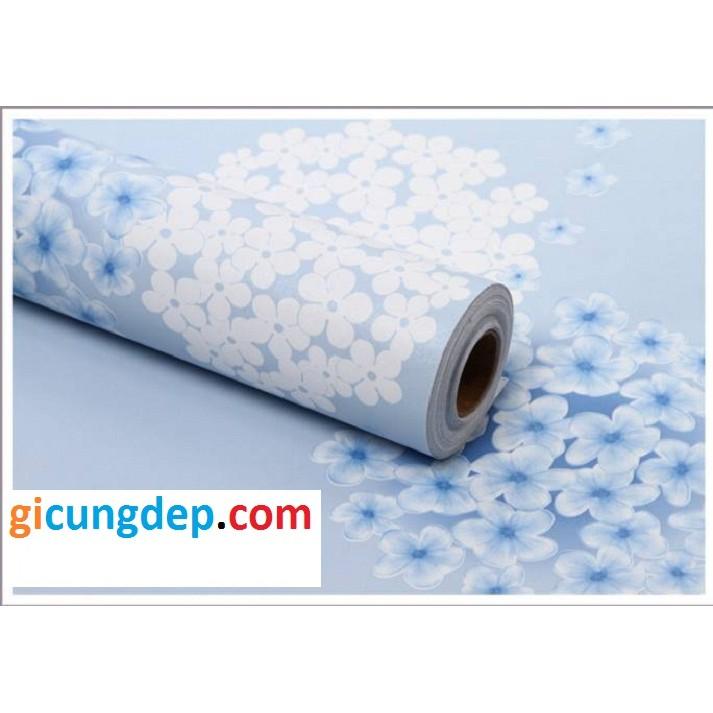 10m Giấy dán tường tú cầu hồng
