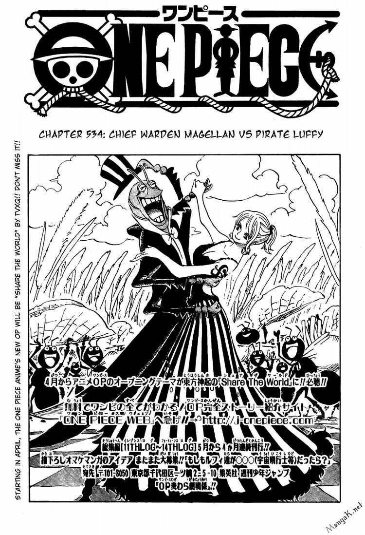 đảo hải tặc - one piece chapter 534 1