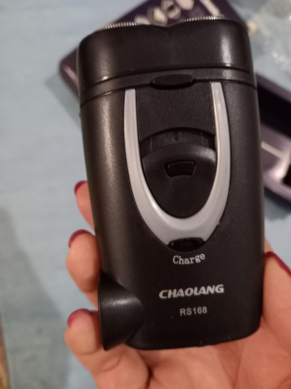 Máy cạo râu 2 lưỡi RS168 nhỏ gọn tiện lợi