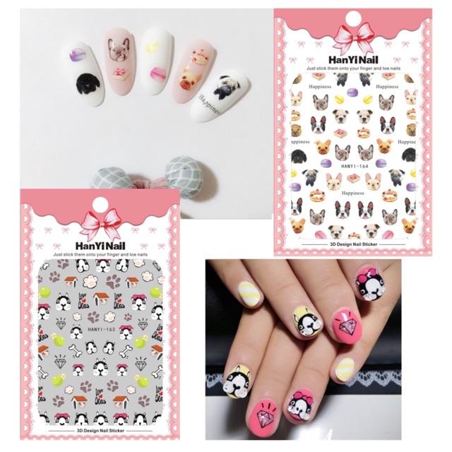 Sticker mẫu động vật 163-164