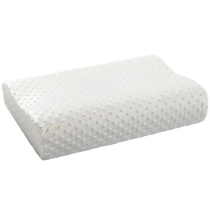 Gối Cao Su Non Hình Gợn Sóng Cho Bạn Giấc Ngủ Sâu - Thoải Mái - Hỗ Trợ Giảm Đau Mỏi Cổ Dành Cho Người Lớn