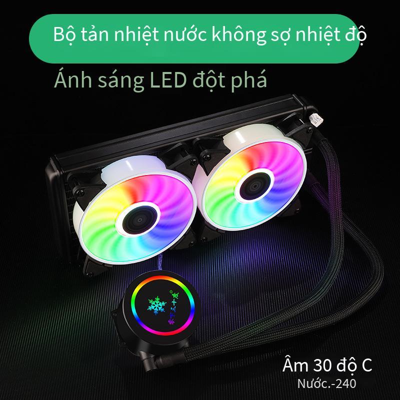 Phong cách mới nhất 120 độ làm mát bằng nước 240 độ làm mát bằng nước 360 độ làm mát bằng nước tất cả trong một bộ tản nhiệt máy tính để bàn làm mát bằng nước bộ truyền phát rgb h