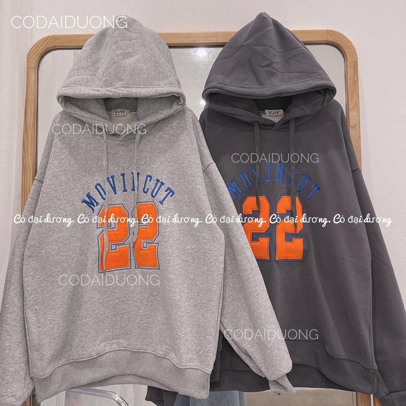 áo nỉ hoodie số 22 mác 9088