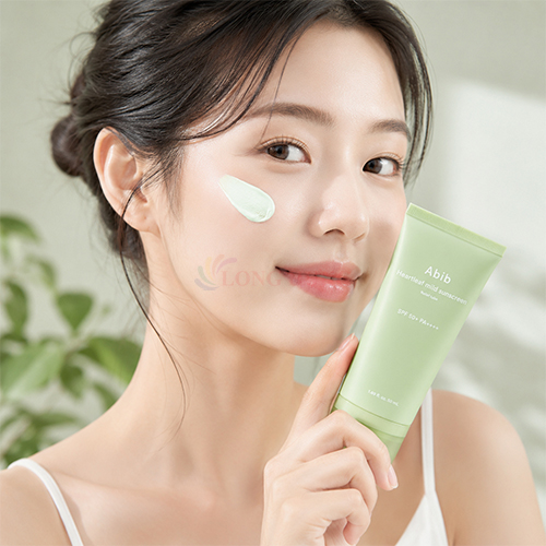 Kem chống nắng dưỡng da Abib Heartleaf Mild Sunscreen SPF50+PA++++ (50ml) - Hàng chính hãng
